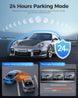 Auto-DVR-Dashcam 4K 5.8 GHz WiFi 2/3 Kameras Vorder-/Kabine-/Heckkamera GPS-Nachtsicht-Parkmonitor