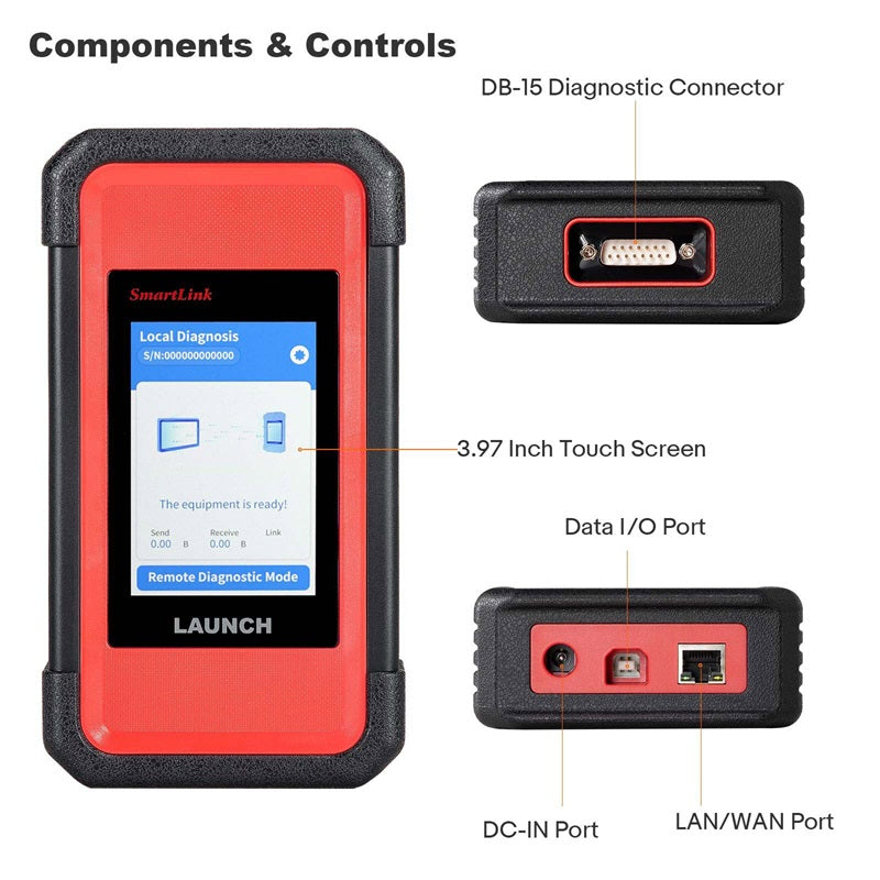 LAUNCH X431 PAD V Elite Diagnosegerät mit ECU Codierung & Vollsystemdiagnose