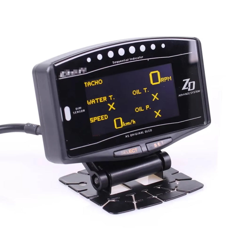 10-in-1 BF CR C2 DEFI Advance ZD Link Meter, Defi-Messgerät digitales automatisches Messgerät mit elektronischen Sensoren