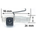 AHD 1080P Rückfahrkamera für Subaru Legacy, Impreza, Forester, Outback (2003-2018)