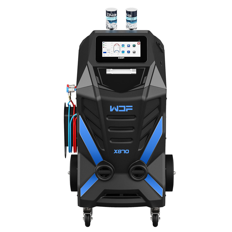 WDF X870 Vollautomatische R134a-Kältemittel-Rückgewinnungs- und -Befüllanlage für Klimaanlagen mit Kleindosen
