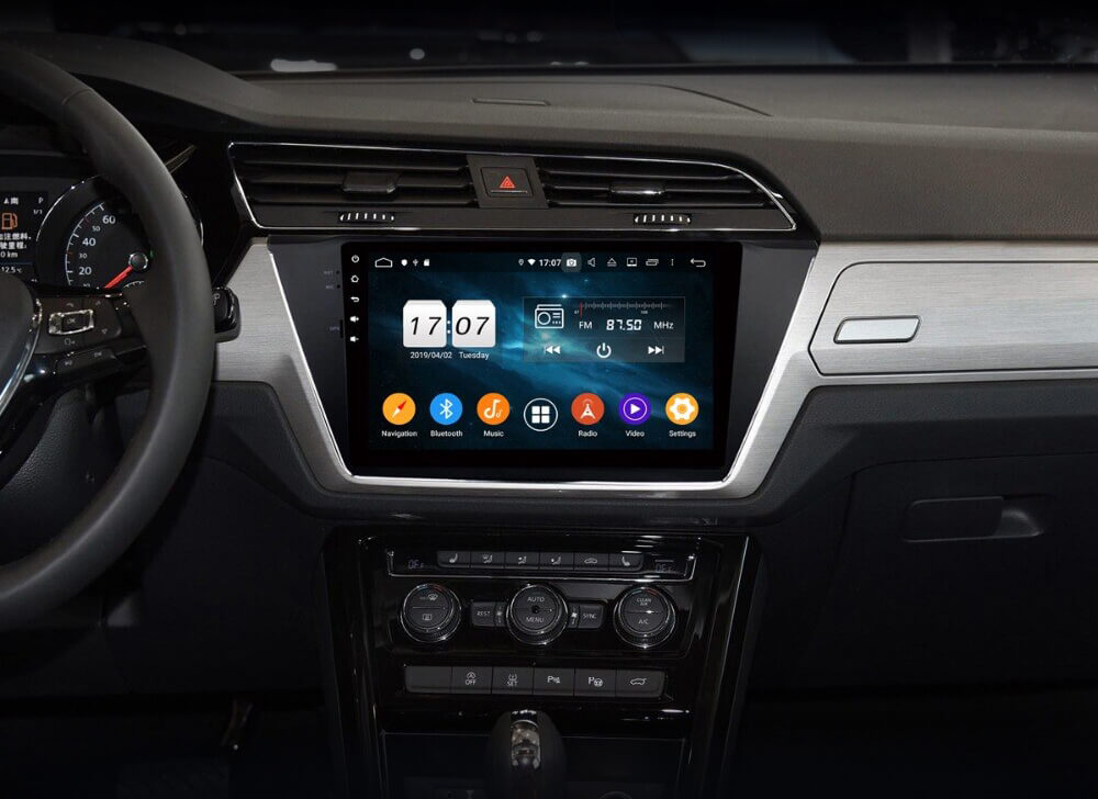 Android Autoradio für VW Touran 2015–2017 mit Wireless CarPlay & Android Auto