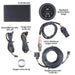 Universelle 12V 52mm Luft-Kraftstoff-Verhältnis-Messgerät, ultradünn, rund, S-Serie, LED-Digitalanzeige