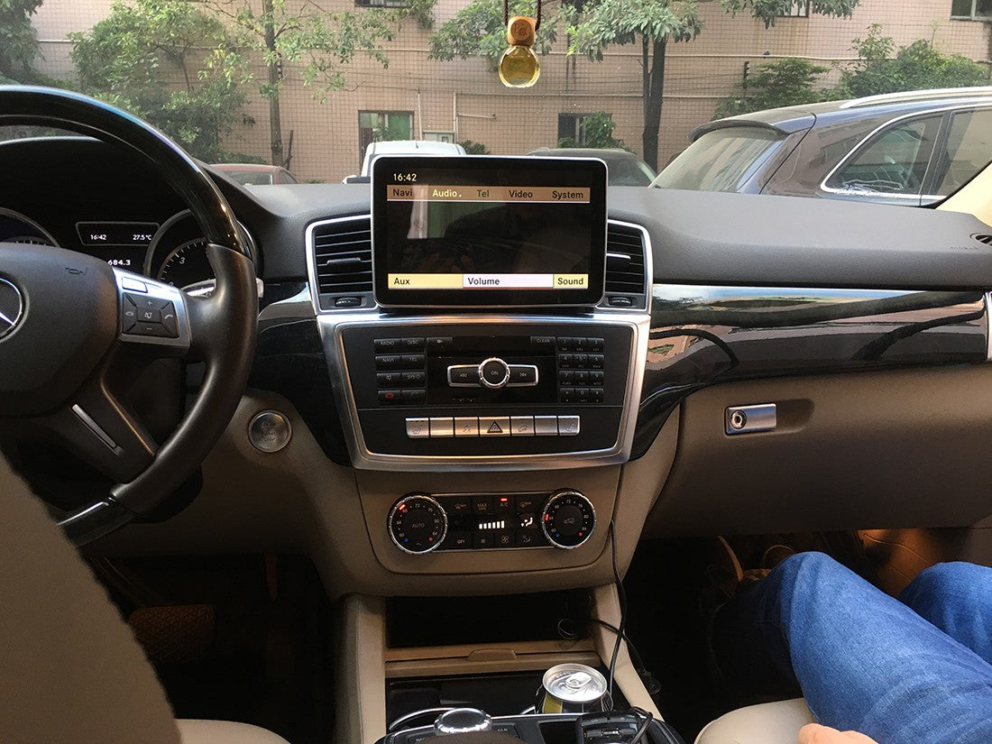 Android Autoradio für Mercedes Benz ML W166 und GL X166 2012-2015 mit Wireless CarPlay, Android Auto & DAB+
