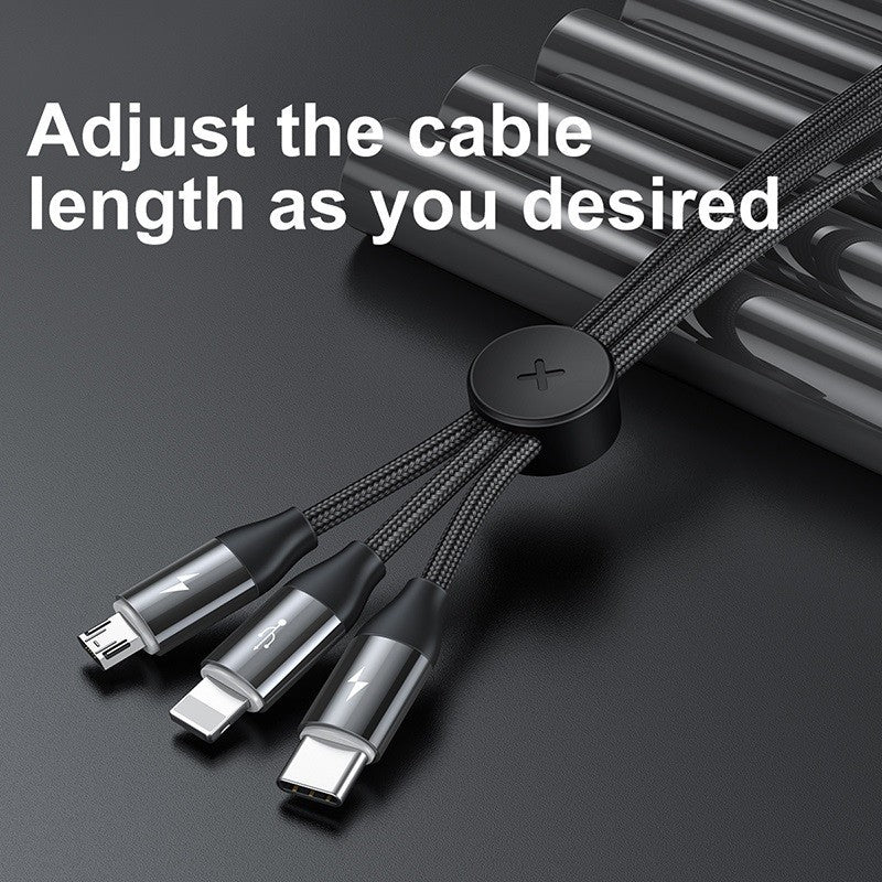 Baseus Magnetspeicherwagen mit 3 in 1 USB-Kabel