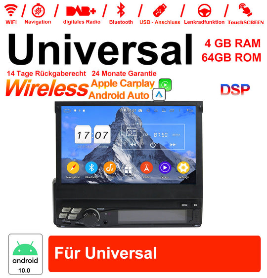 Android Autoradio für Universal mit Wireless CarPlay & Android Auto