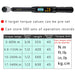 3/8 "1/2" digitaler Drehmoments chl üssel ell einstellbar hochpräzise Daten sparen Fahrrad Auto Fahrrad...