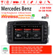 Android Autoradio für Mercedes Benz C-Klasse W203/C209/W209, S-Klasse W203 und CLK C209/W209 1998-2006 mit Wireless CarPlay, Android Auto & DAB+