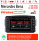 Android Autoradio für Mercedes Benz C-Klasse W203/C209/W209, S-Klasse W203 und CLK C209/W209 1998-2006 mit Wireless CarPlay, Android Auto & DAB+