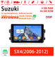 Android Autoradio für Suzuki SX4 2006-2012 mit Wireless CarPlay & Android Auto