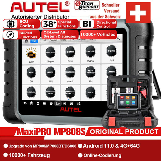 Autel MP808S OBD2 Diagnosegerät für Fahrzeugsysteme
