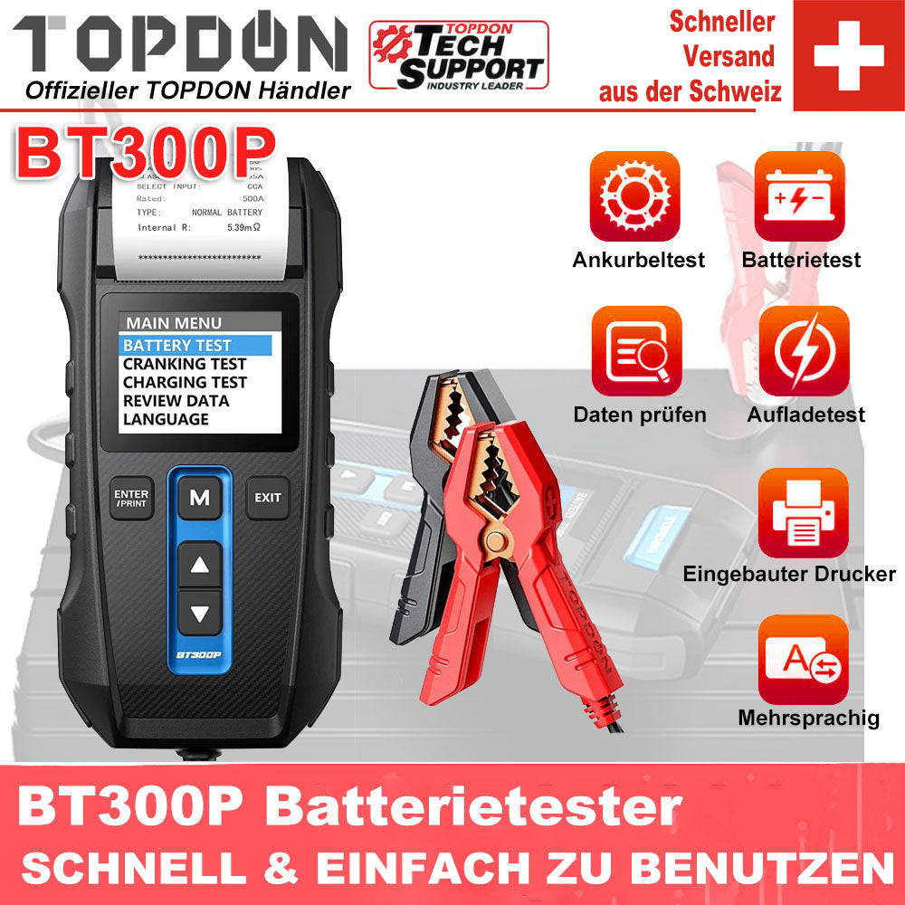 TOPDON BT300P Batterie- und Ladegerät
