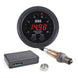 Universelle 12V 52mm Luft-Kraftstoff-Verhältnis-Messgerät, ultradünn, rund, S-Serie, LED-Digitalanzeige