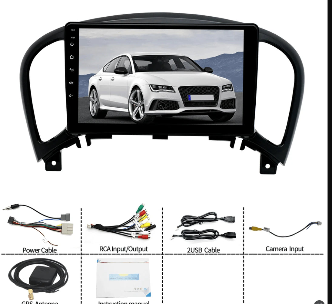 Android Autoradio für Nissan Juke 2010-2014 mit Wireless CarPlay & Android Auto