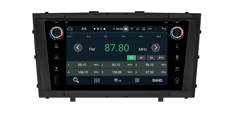 Android Autoradio für Toyota Avensis 2009-2015 mit Wireless CarPlay & Android Auto