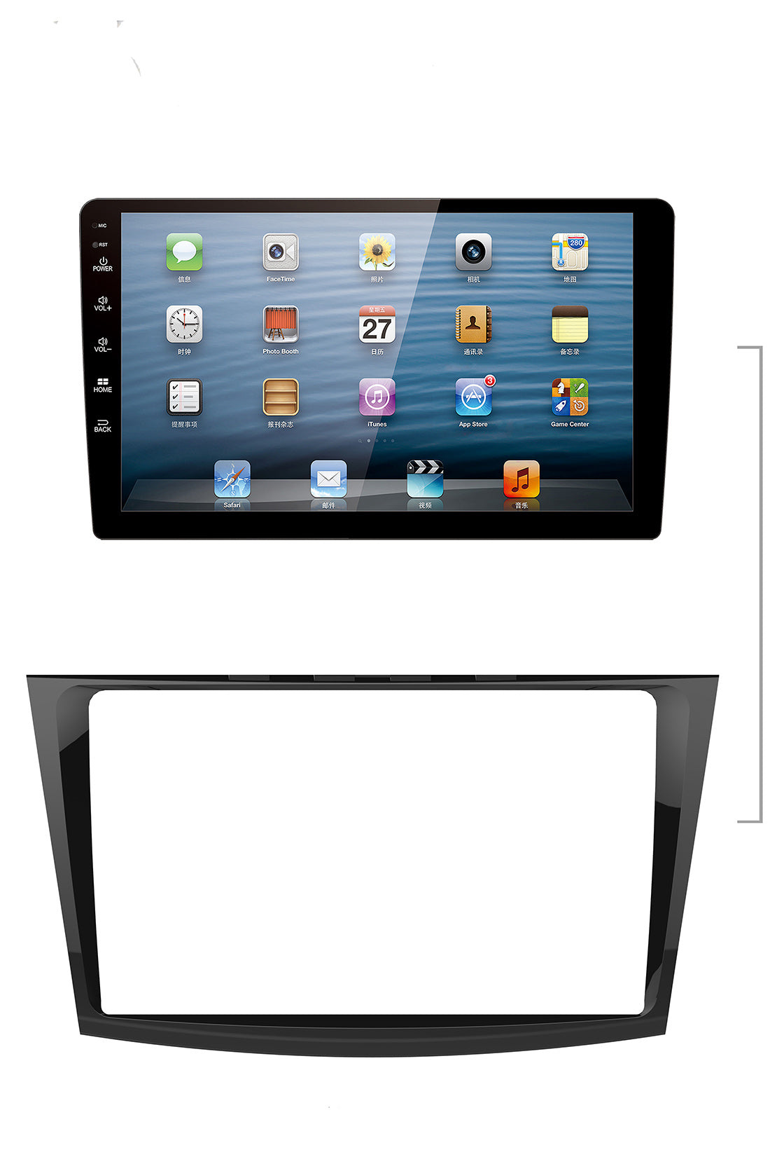 Android Autoradio für Mazda 3 2010-2012 mit Wireless CarPlay & Android Auto