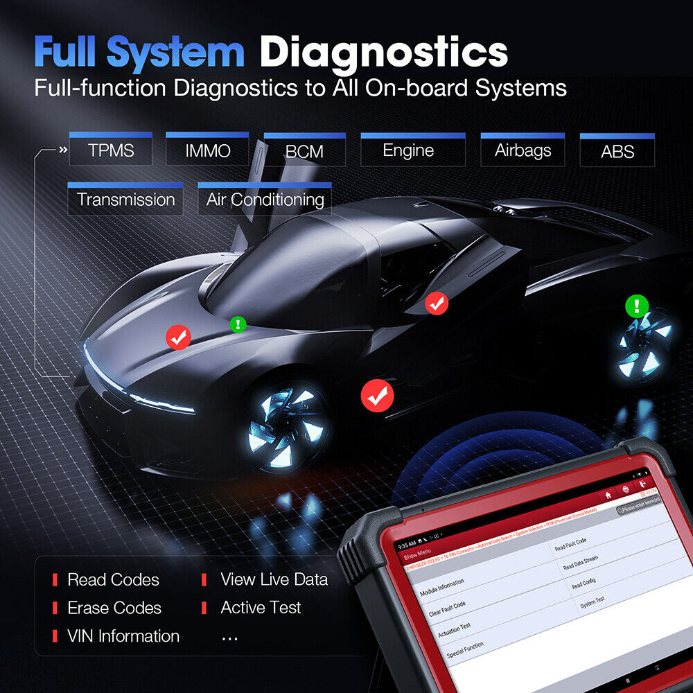 LAUNCH X431 PRO5 Diagnosegerät mit ECU Codierung & Vollsystemdiagnose