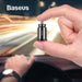 Baseus Mini USB Auto Ladegerät Für Handy Tablet GPS 3.1A Schnelle Ladegerät Auto-Ladegerät Dual USB Auto