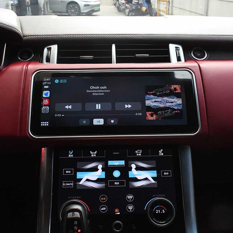 12.3 Zoll Flip Screen Android Autoradio für Range Rover Sport 2013-2017 mit Wireless CarPlay & Android Auto