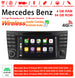 Android Autoradio für Mercedes Benz E-Klasse W211, CLS W219 und G-Klasse W463 2002-2010 mit Wireless CarPlay, Android Auto & DAB+