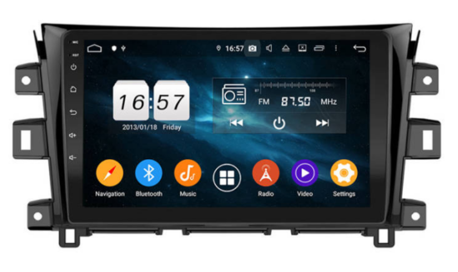 Android Autoradio für Nissan Navara 2014-2018 mit Wireless CarPlay & Android Auto