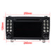 Android Autoradio für Mercedes Benz SLK R171 2004-2012 mit Wireless CarPlay, Android Auto & DAB+