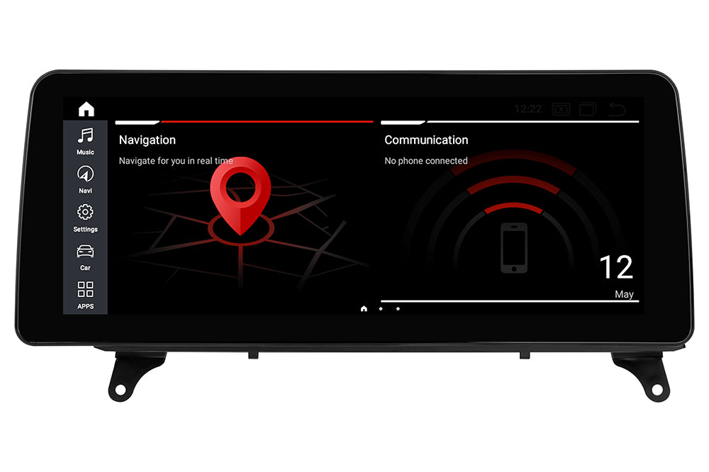 Android Autoradio für BMW X5 E70 und X6 E71 2010-2013 mit Wireless CarPlay, Android Auto & DAB+