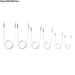 8Pcs Mini Magnetische Heizung DIY Spulen Spule Ductor Magnetische Heizung Kit Flammenlose Wärme Zubehör