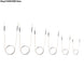 8Pcs Mini Magnetische Heizung DIY Spulen Spule Ductor Magnetische Heizung Kit Flammenlose Wärme Zubehör