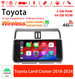 Android Autoradio für Toyota Land Cruiser 2018-2024 mit Wireless CarPlay & Android Auto