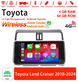 Android Autoradio für Toyota Land Cruiser 2018-2024 mit Wireless CarPlay & Android Auto