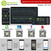 Sennuopu Auto DSP Prozessor 4 Kanal Verstärker 8 Kanäle Digital Sound Prozessoren mit LCD Fernbedienung