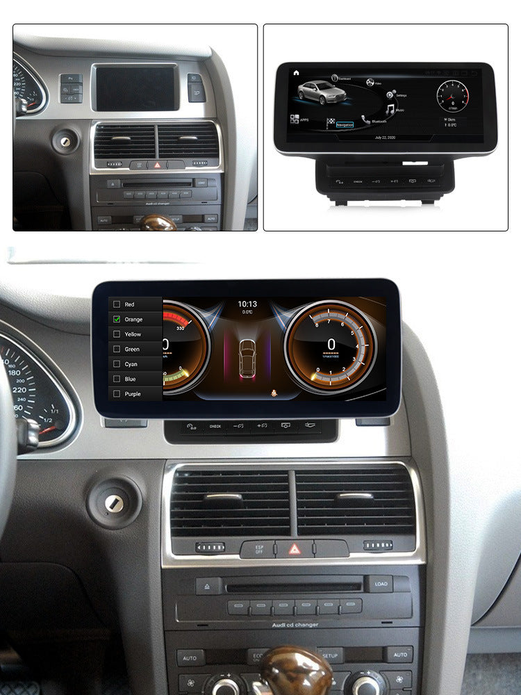 10.25 Zoll Android 13.0 Autoradio für Audi Q7 2005-2009 mit Wireless CarPlay & Android Auto