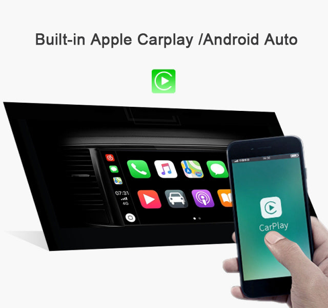 Android Autoradio für Mercedes Benz C-Klasse W203 und CLK W209 2004-2011 mit Wireless CarPlay, Android Auto & DAB+