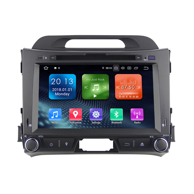 Android Autoradio für Kia Sportage 2010-2015 mit WiFi, NAVI, Bluetooth und USB