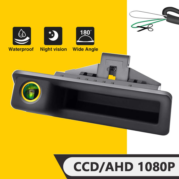 AHD 1080P Kofferraumgriff Rückfahrkamera für BMW E60 E39 E90 E82 E61 X1 E84 X5 E70 E92 E91 E88 E93 X6 3er 5er