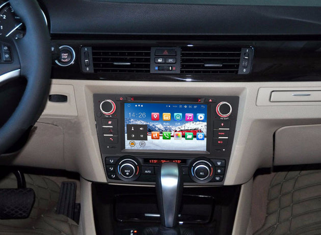 Android Autoradio für BMW 3er E90/E91/E92/E93 und M3 E90/E92/E93 2005-2013 mit Wireless CarPlay, Android Auto & DAB+