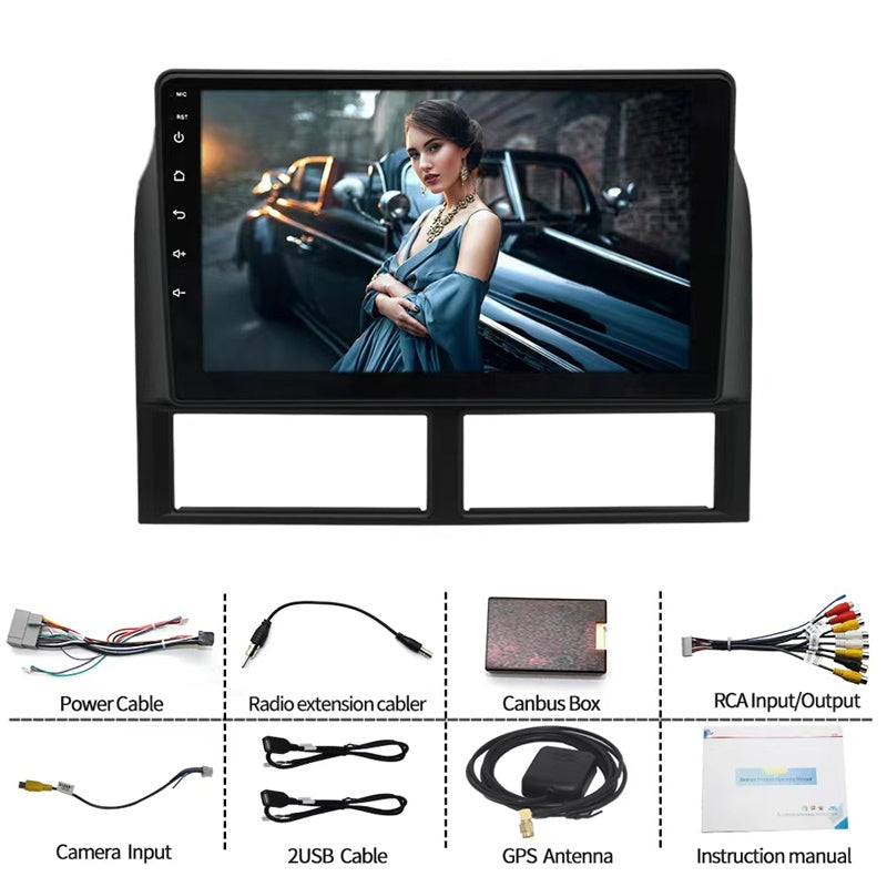 Android Autoradio für Jeep Grand Cherokee (1998-2004) mit Wireless CarPlay & Android Auto