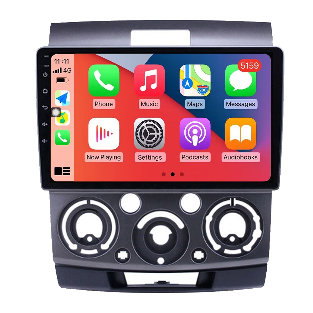 Android Autoradio für Ford Ranger 2006–2010 mit Wireless CarPlay & Android Auto