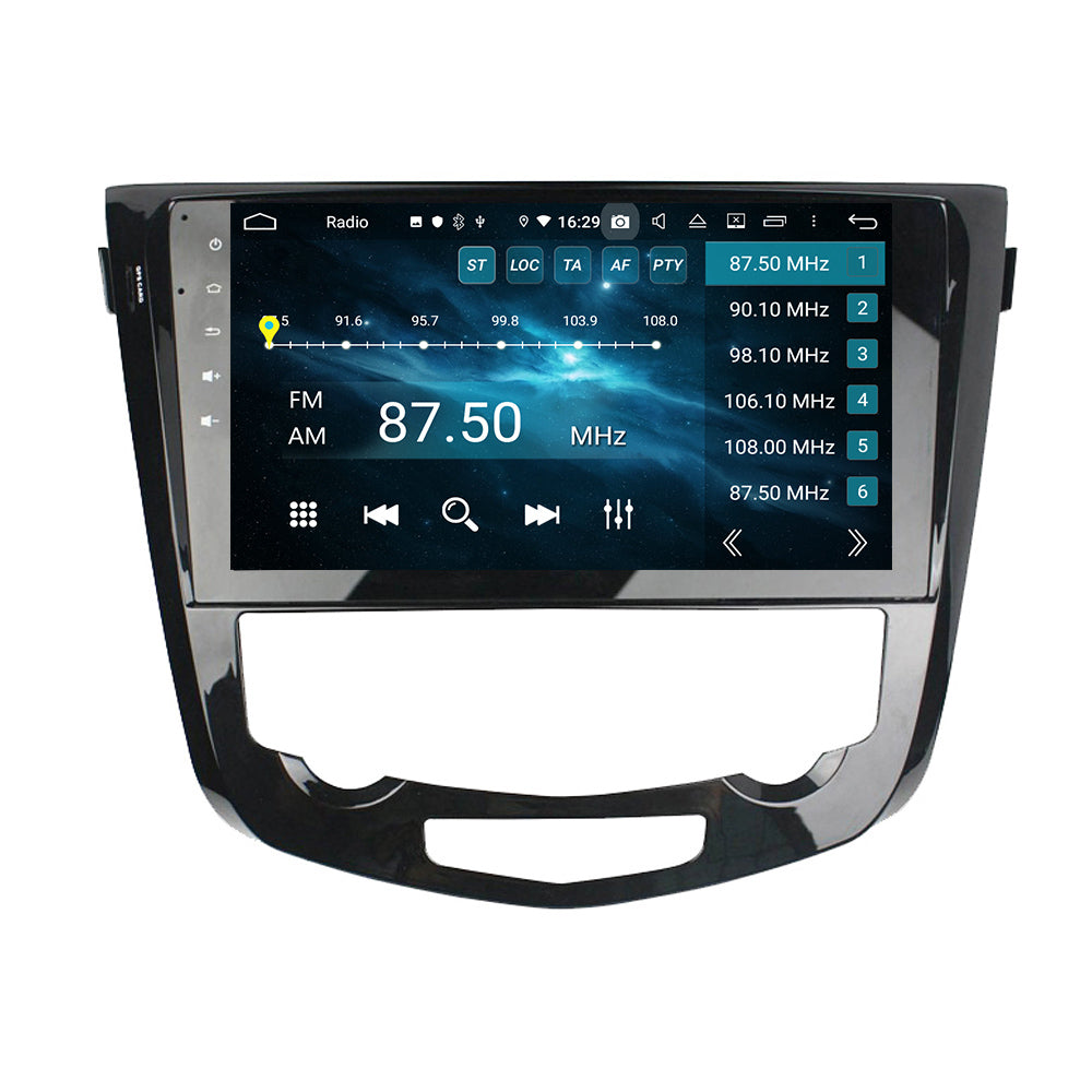 Android Autoradio für Nissan Qashqai AT 2013–2017 mit Wireless CarPlay & Android Auto