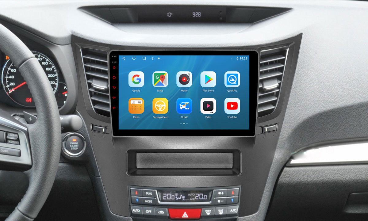 Android Autoradio für Subaru Outback 2009-2014 mit Wireless CarPlay & Android Auto