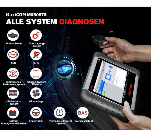 Autel MK808TS TPMS Diagnose- und Programmiergerät