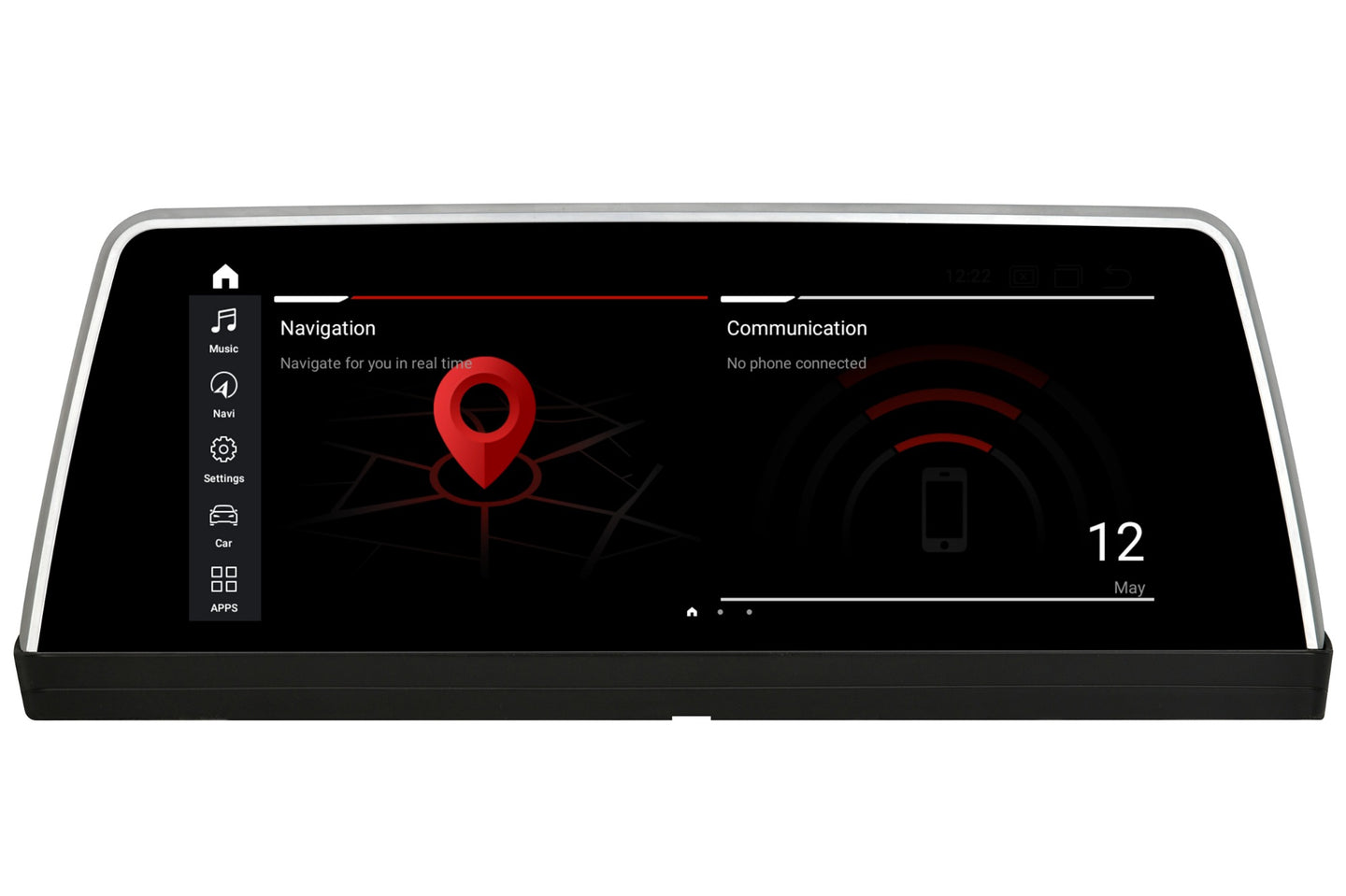 Android Autoradio für BMW 7er E65/E66 2005-2009 mit Wireless CarPlay, Android Auto & DAB+