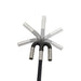 5,5 MM/6,2MM/8,5 MM 5,0 MP 180 Grad Lenk Industrielle Endoskop Endoskop Autos Inspektion Kamera Mit 6 LED für...