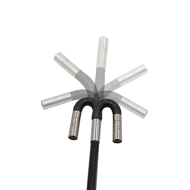 5,5 MM/6,2MM/8,5 MM 5,0 MP 180 Grad Lenk Industrielle Endoskop Endoskop Autos Inspektion Kamera Mit 6 LED für...