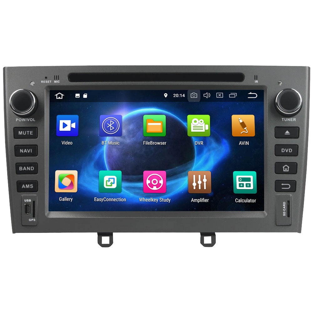 Android Autoradio für Peugeot 308, 308SW und 408 (2007-2011) mit Wireless CarPlay & Android Auto