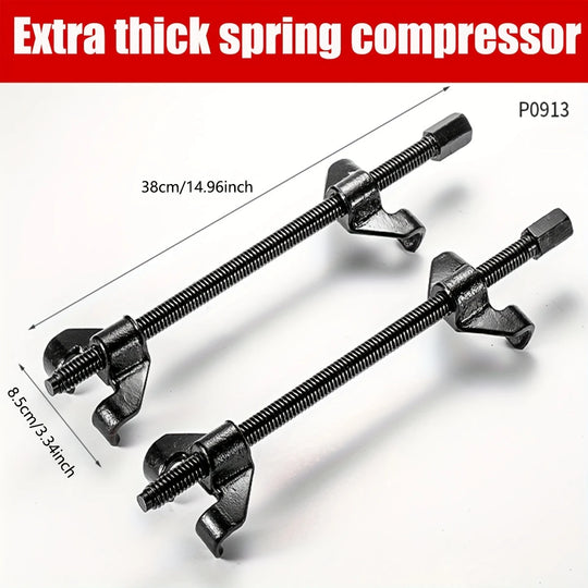 1 Paar 38cm/28cm Auto-Federkompressor 1/2 Zoll Antrieb, komprimiert die Schraubenfeder