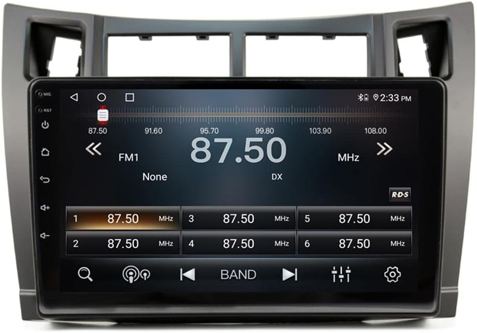Android Autoradio für Toyota Yaris 2005-2012 mit Wireless CarPlay & Android Auto