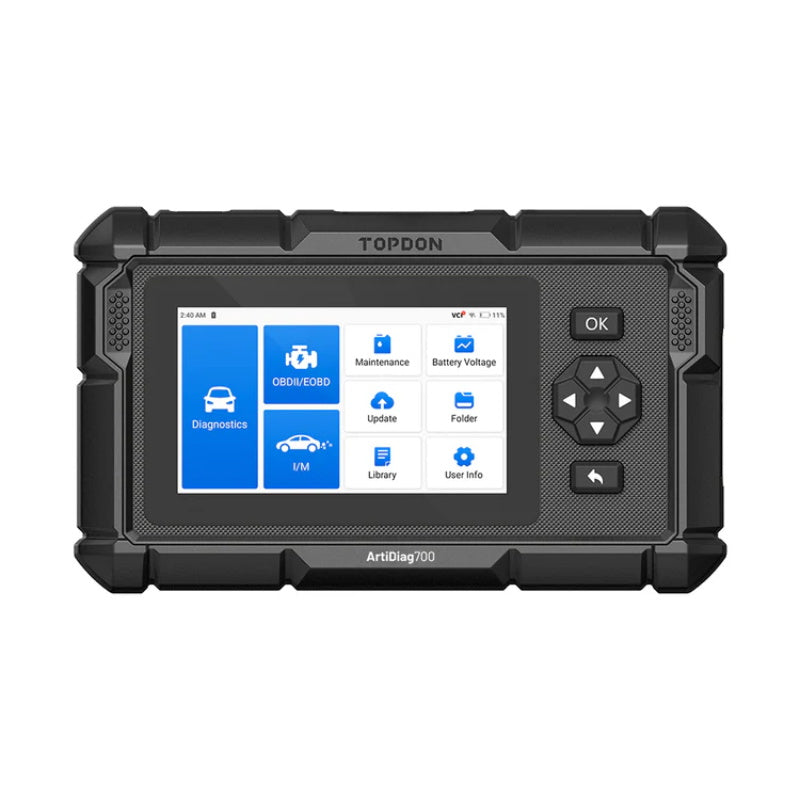 TOPDON ArtiDiag700 OBD2 Diagnosegerät für Fahrzeugsysteme