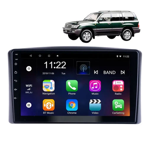 Android Autoradio für Toyota Land Cruiser 1998-2007 mit Wireless CarPlay & Android Auto